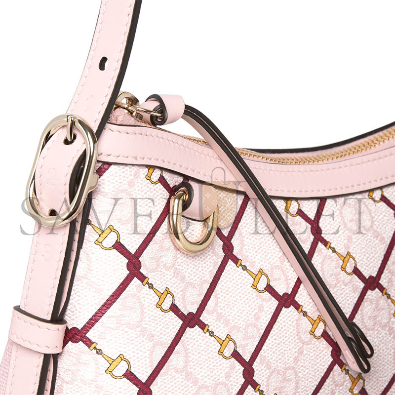 GUCCI GG EMBLEM SMALL SHOULDER BAG 847450 FAFF18649 (22*14*8cm)